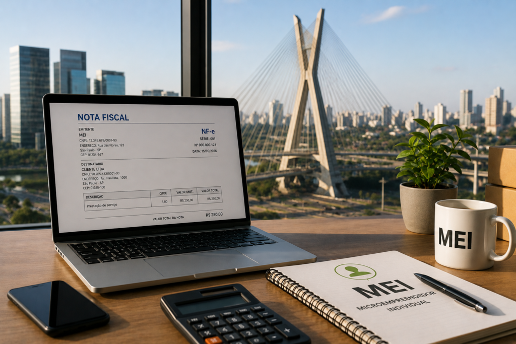 Como emitir nota fiscal sendo MEI em São Paulo em 2026 regras atualizadas e obrigatoriedade